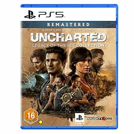 Uncharted: Legacy of Thieves Collection Playstation 5 Games "BAE" Charm Bracelet