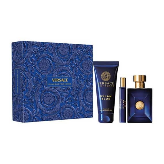 Versace Dylan Blue Pour Homme (M) Edt 100Ml + 10Ml + 150 Sg Set Gift Sets "BAE" Charm Bracelet