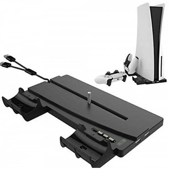 Vertical Stand for PS5 Console Gaming & Consoles "BAE" Charm Bracelet