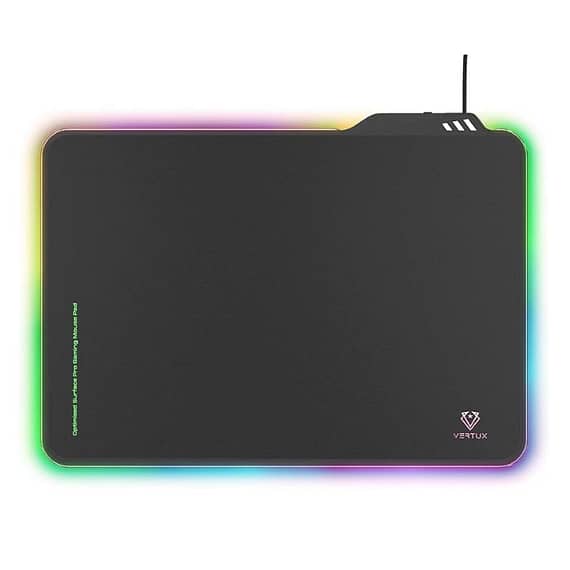 Vertux Fluxpad Optimized Low Resistance Anti-Friction Slim LED Gaming Mouse Pad Gaming & Consoles "BAE" Charm Bracelet