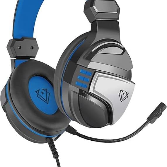 Vertux Malaga Amplified Stereo Wired Gaming Headset Blue Gaming & Consoles "BAE" Charm Bracelet