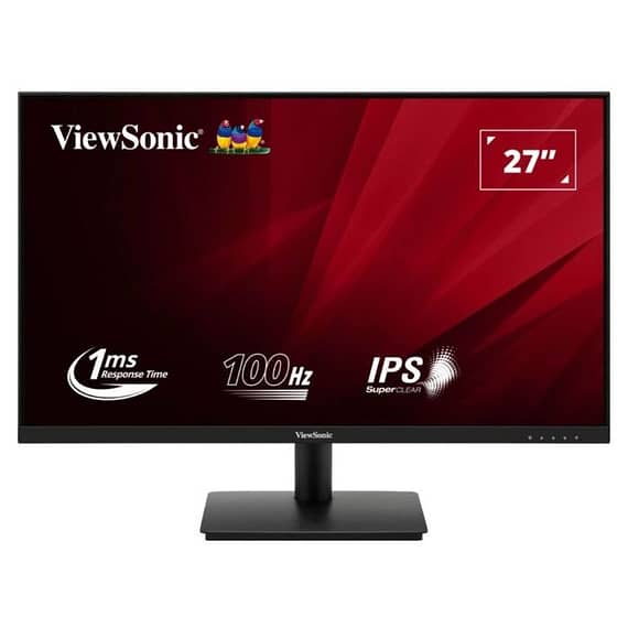 Viewsonic 27inch Full HD HDMI, VGA 100Hz Monitor – VA270-H Desktop & Monitors "BAE" Charm Bracelet