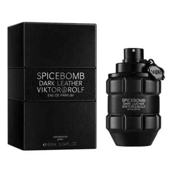 Viktor & Rolf Spicebomb Dark Leather (M) Edp 100Ml Men's Fragrance "BAE" Charm Bracelet