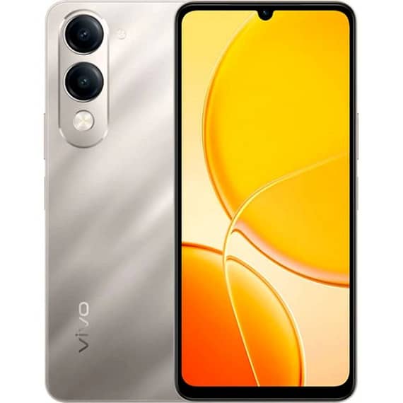 Vivo Y29s 5G 128GB, 6GB RAM, Titanium Gold, Dual Sim Smartphone Mobiles "BAE" Charm Bracelet