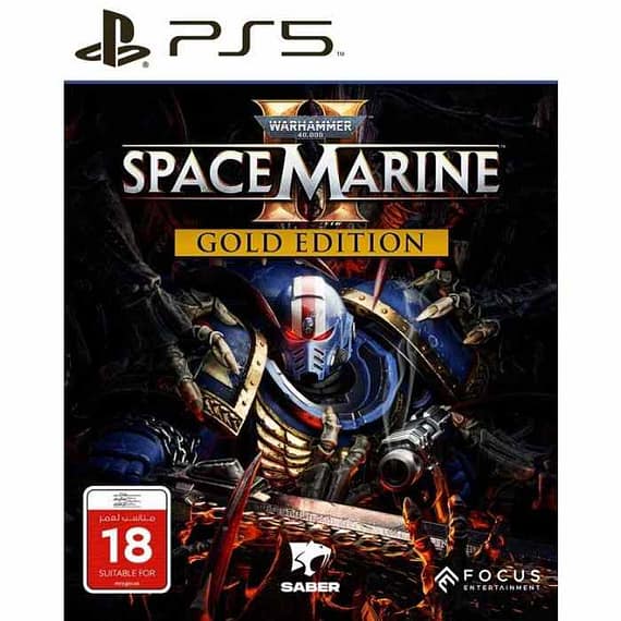 Warhammer 40,000 Space Marine 2 Gold Edition Playstation5 Games "BAE" Charm Bracelet