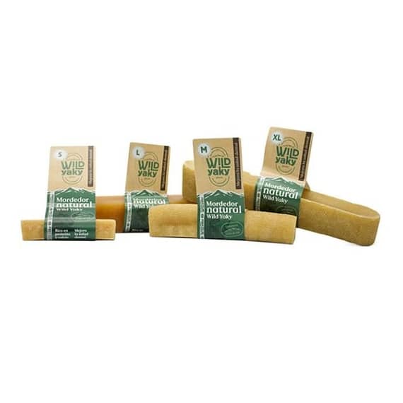 Wild Balance Wild Yaky Golden Tumeric Himalayan Dog Chew – Large Dogs Treats "BAE" Charm Bracelet