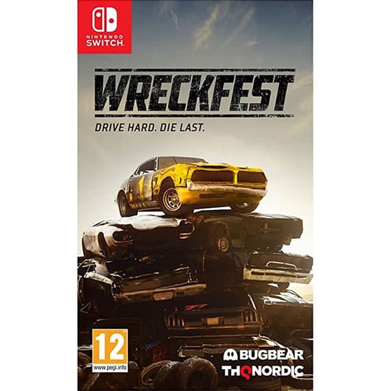 Wreckfest Nintendo Switch Games "BAE" Charm Bracelet