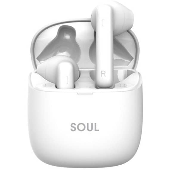 Xcell Soul 14 Wireless Earbuds White Electronics "BAE" Charm Bracelet