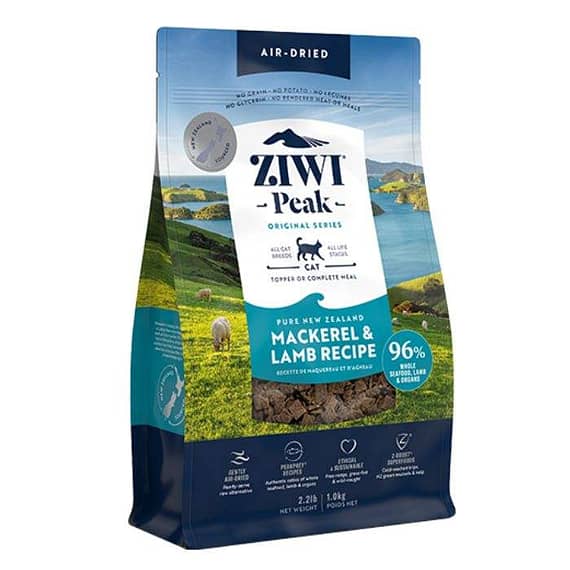 Ziwi Peak Air-Dried Mackerel & Lamb Recipe Dry Cat Food 400G Cat Food "BAE" Charm Bracelet