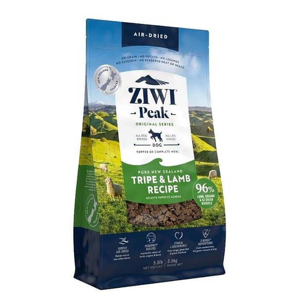 Ziwi Peak Air-Dried Tripe & Lamb Recipe Dry Dog Food 2.5Kg Dog Food "BAE" Charm Bracelet