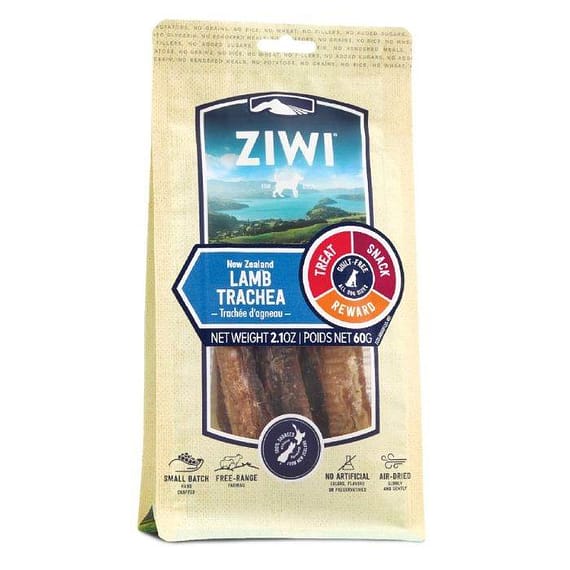 Ziwi Peak Lamb Trachea Dog Treats 60G Dogs Treats "BAE" Charm Bracelet
