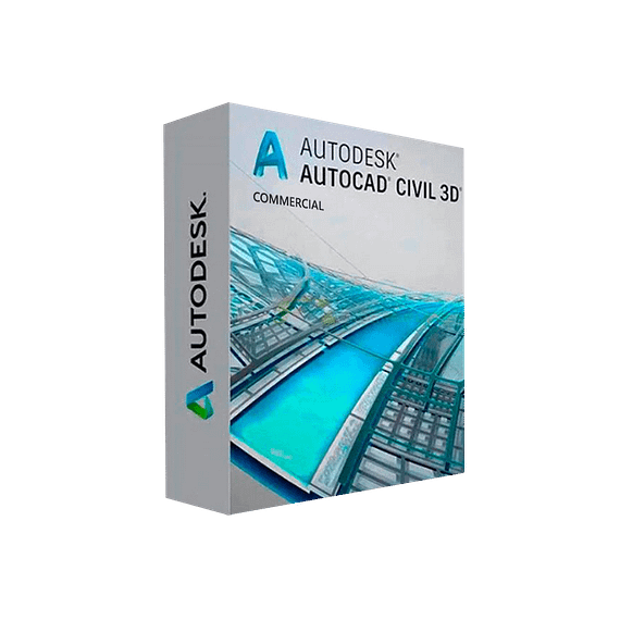 Autodesk Civil 3D for Windows Commercial – Genuine commercial licence – Autodesk Licences Autodesk 5060987822458