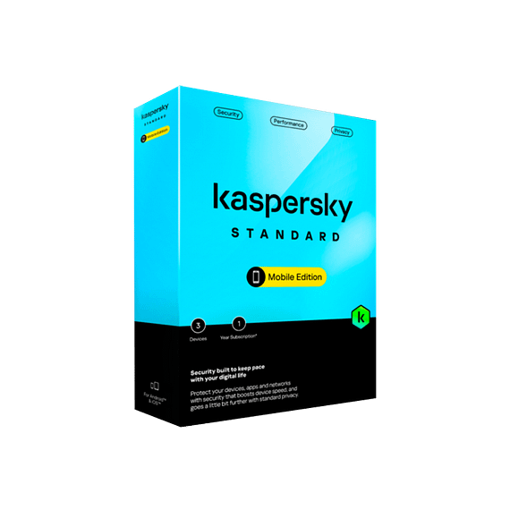 Kaspersky Standard Mobile Edition for Android – Kaspersky Antivirus Licenses IT 5060987820287