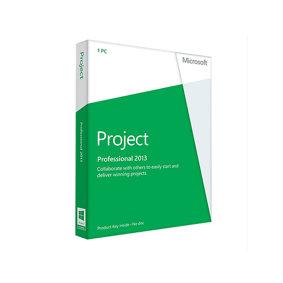 Microsoft Project Professional 2013 – Product Key – Microsoft Project Licences – Download and Digital Licence Activation IT 5060987821505