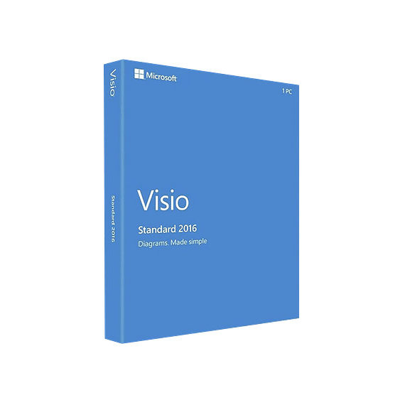 Visio 2016 Standard – Product Key – Microsoft Visio Licences – Download and Digital Licence Activation IT 5060987821307