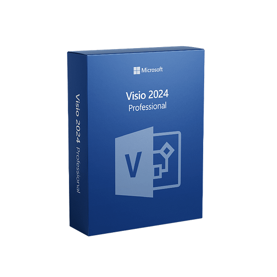 Visio Professional 2024 – Product Key – Microsoft Visio Licences – Download and Digital Licence Activation IT 5060987822298