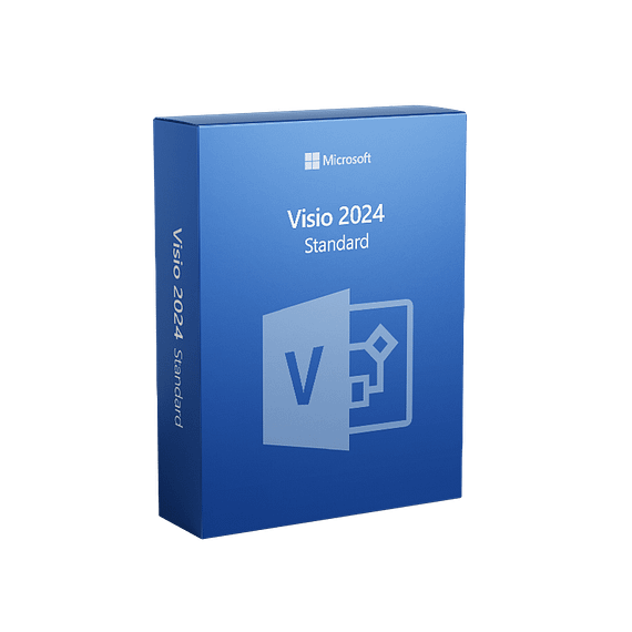 Visio Standard 2024 – Product Key – Microsoft Visio Licences – Download and Digital Licence Activation IT 5060987822304