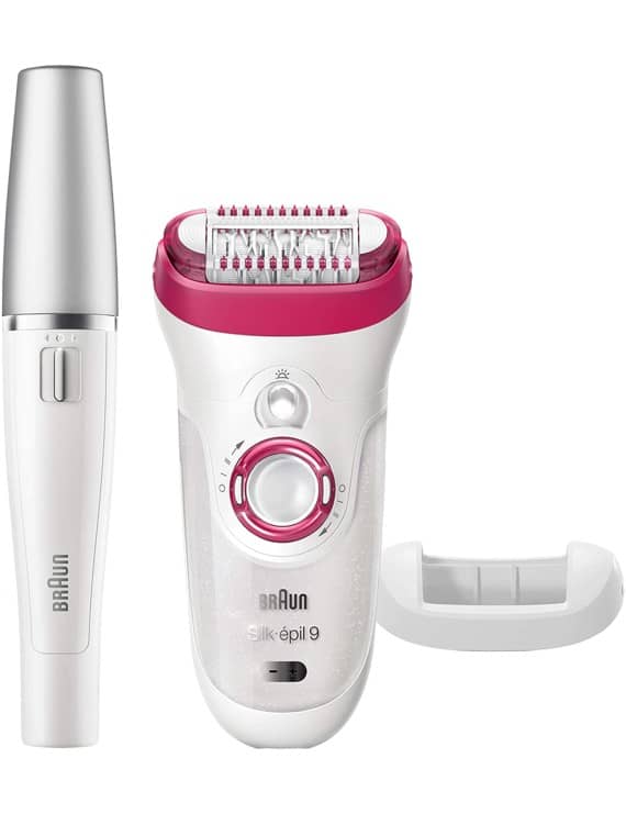 Braun Silk Epil Bonus Edition Wet & Dry Cordless Epilator With 2 Extras Including A Face Epilator – SE 9538 Household "BAE" Charm Bracelet 2