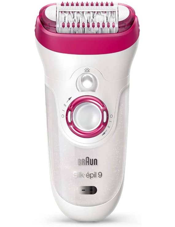 Braun Silk Epil Bonus Edition Wet & Dry Cordless Epilator With 2 Extras Including A Face Epilator – SE 9538 Household "BAE" Charm Bracelet