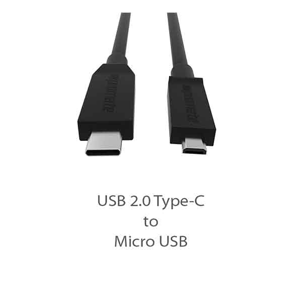 Promate Type C to Micro USB Sync and Charging 1 Meter Cable for Type-C Accessories Accessories 3