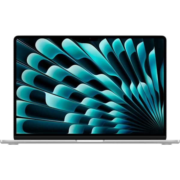 Apple MacBook Air M4, 13-inch (2025), 16GB RAM, 256GB SSD, 8-core GPU, 10-CORE CPU, macOS Sequoia, Silver, MW0W3 (English Keyboard, Apple Warranty) Electronics "BAE" Charm Bracelet