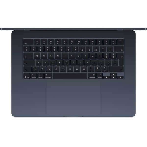 Apple MacBook Air M4, 15-inch (2025), 24GB RAM, 512GB SSD, 10-core GPU, 10-CORE CPU, macOS Sequoia, Midnight, MC6L4 (English Keyboard, Apple Warranty) Electronics "BAE" Charm Bracelet 2