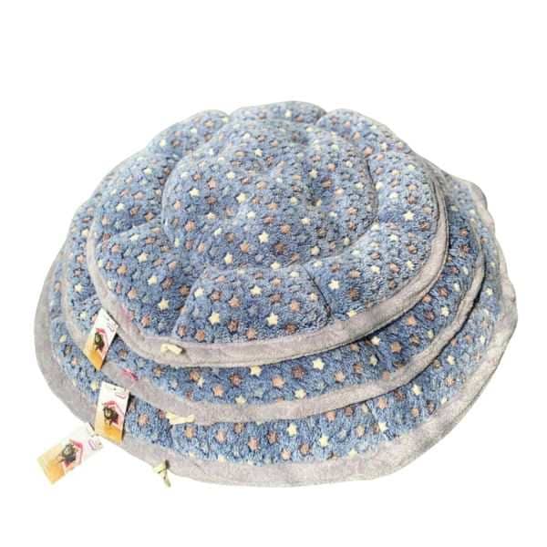 Coco Kind Navy Star Washable Pumpkin Fur Bed With Heart Shape Toy For Dogs & Cats – Size 1 Beds & Cushions "BAE" Charm Bracelet