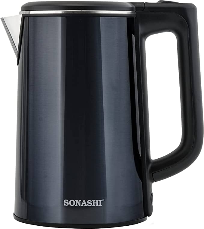 Sonashi 1.8 Litres Stainless Steel Cordless Kettle, SKT-1810 Electric Kettles "BAE" Charm Bracelet