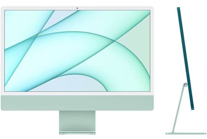Apple, iMac 24-inch, Green, M1 Chip, 8-Core CPU, 8-core GPU, 8GB RAM, 256GB SSD, MGPH3, English Keyboard Apple "BAE" Charm Bracelet