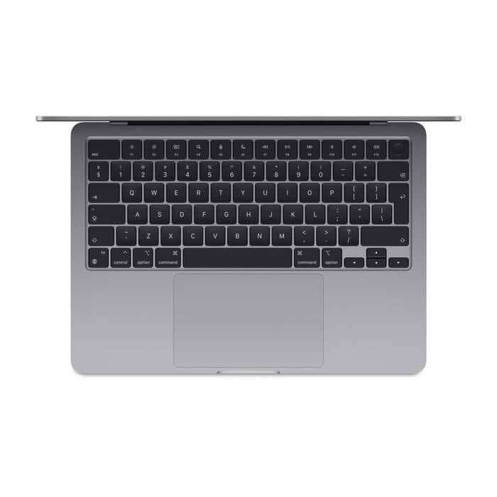 Apple MacBook Air 15-inch (2024), MC9D4, Space Grey, M3 with 8-core CPU, 16GB RAM, 256GB SSD, 10-core GPU (English Keyboard, Apple Warranty) Apple "BAE" Charm Bracelet 2