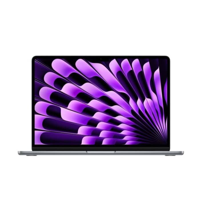 Apple MacBook Air 15-inch (2024), MC9D4, Space Grey, M3 with 8-core CPU, 16GB RAM, 256GB SSD, 10-core GPU (English Keyboard, Apple Warranty) Apple "BAE" Charm Bracelet