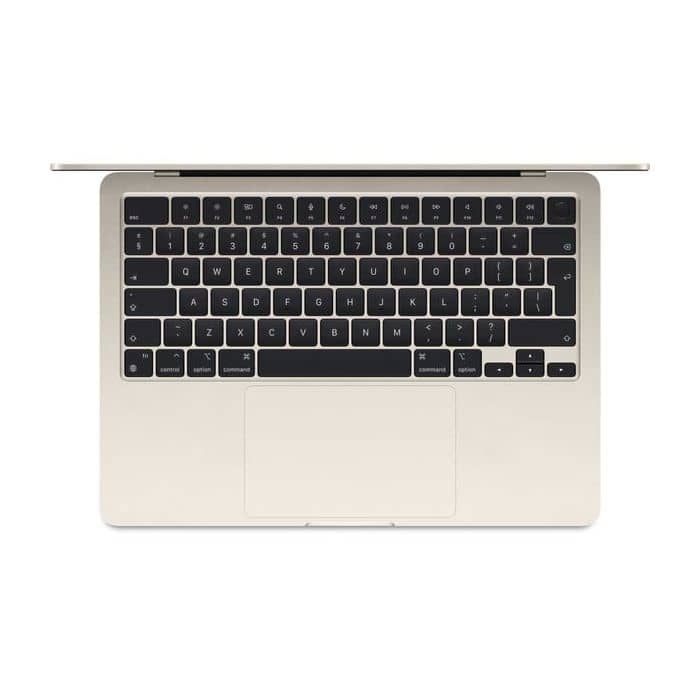 Apple MacBook Air 15-inch (2024), MC9F4, Starlight, M3 with 8-core CPU, 16GB RAM, 256GB SSD, 10-core GPU (English Keyboard, Apple Warranty) Apple "BAE" Charm Bracelet 2