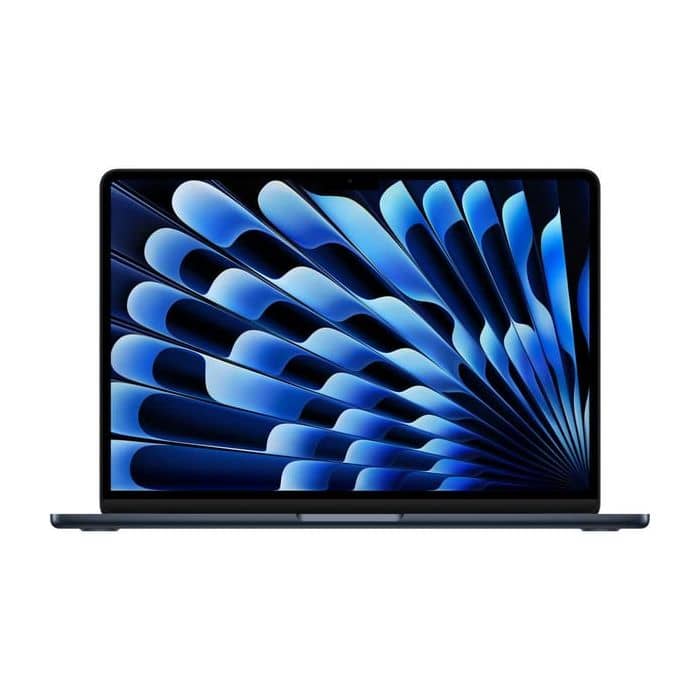 Apple MacBook Air,15-inch (2024), MC9G4, Midnight, M3 with 8-core CPU, 16GB RAM, 256GB SSD, 10-core GPU (Apple Warranty, English Keyboard) Apple "BAE" Charm Bracelet