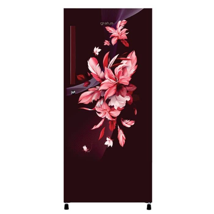 Gratus Direct Cool Single Door Refrigerator (Red Opal), 1 Year Full & 5 Years Compressor Warranty, Model- GDCR276RHI Household "BAE" Charm Bracelet