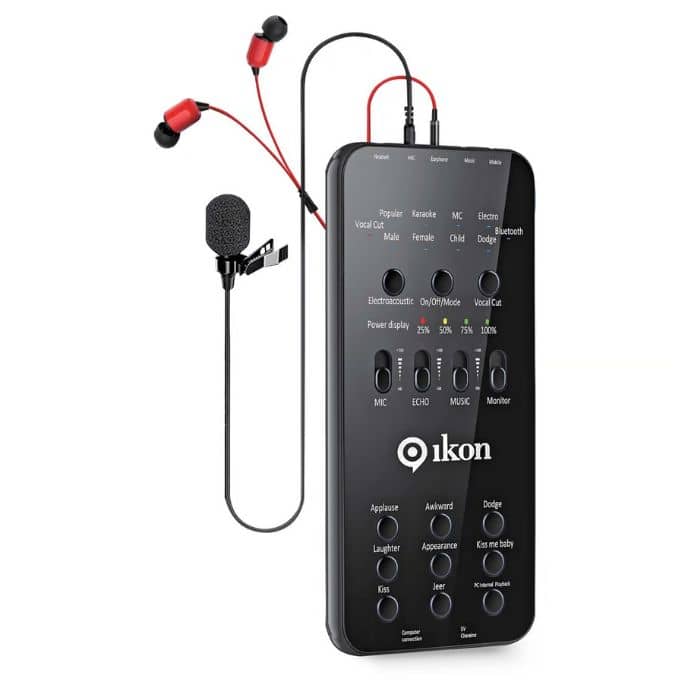 Ikon Portable Sound Recorder IK-PSC12 Electronics "BAE" Charm Bracelet