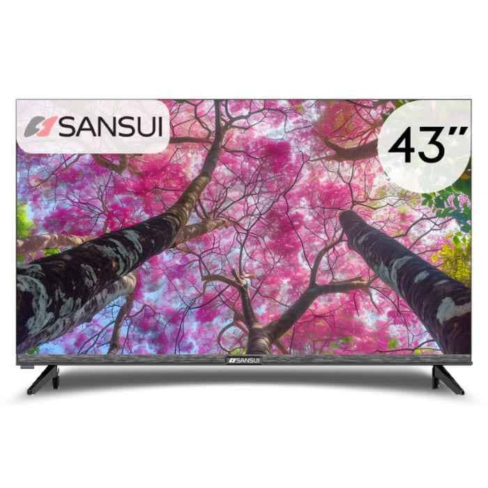 SANSUI 43 Inch Full HD Edgeless Smart TV, 2G8GB SUPER MEMORIA Smart With T2 /S2 (Receiver Inbuilt), Android 14, Color Box, YouTube, FaceBook, A+ Panel, Model- SS43LTA501 Electronics "BAE" Charm Bracelet