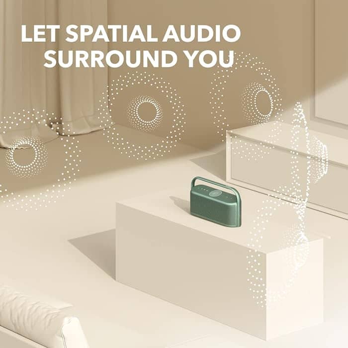 Soundcore Motion X600 Portable Bluetooth Speaker Green Bluetooth Speakers "BAE" Charm Bracelet 3
