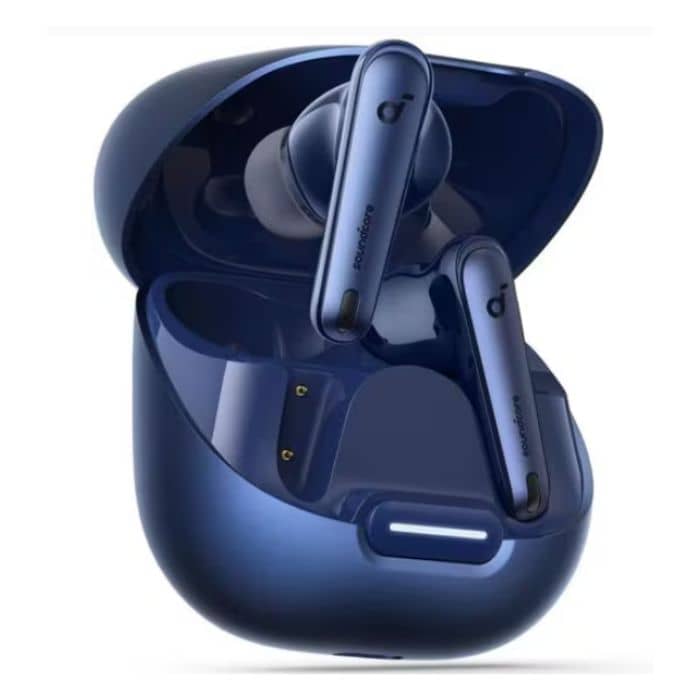 Soundcore by Anker Liberty 4, Noise Cancelling Earbuds Blue Electronics "BAE" Charm Bracelet
