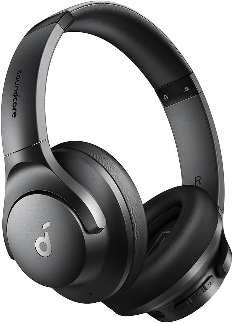 soundcore by Anker Q20i Hybrid Active Noise Cancelling Headphones – Black Electronics "BAE" Charm Bracelet