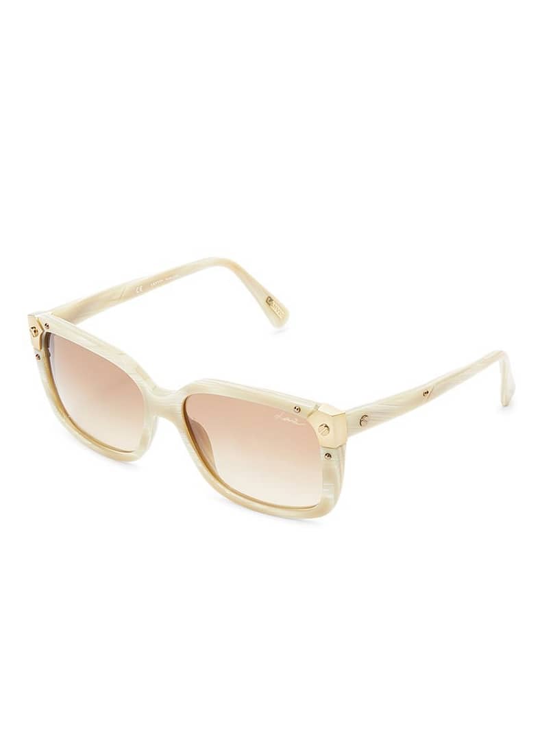 Lanvin Square Frame Shape Unisex Khaki / Brown Color Sunglasses and Le Fashion fashion