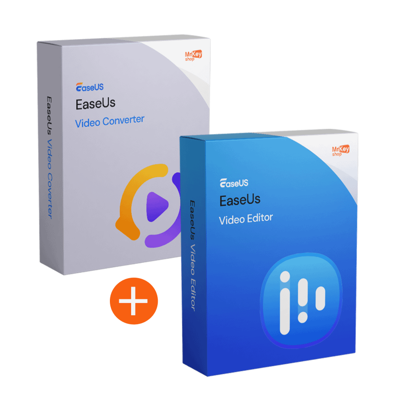 EaseUS Video Converter + EaseUS Video Editor – Bundle – Software Bundle for Creators EaseUS 5060987822762