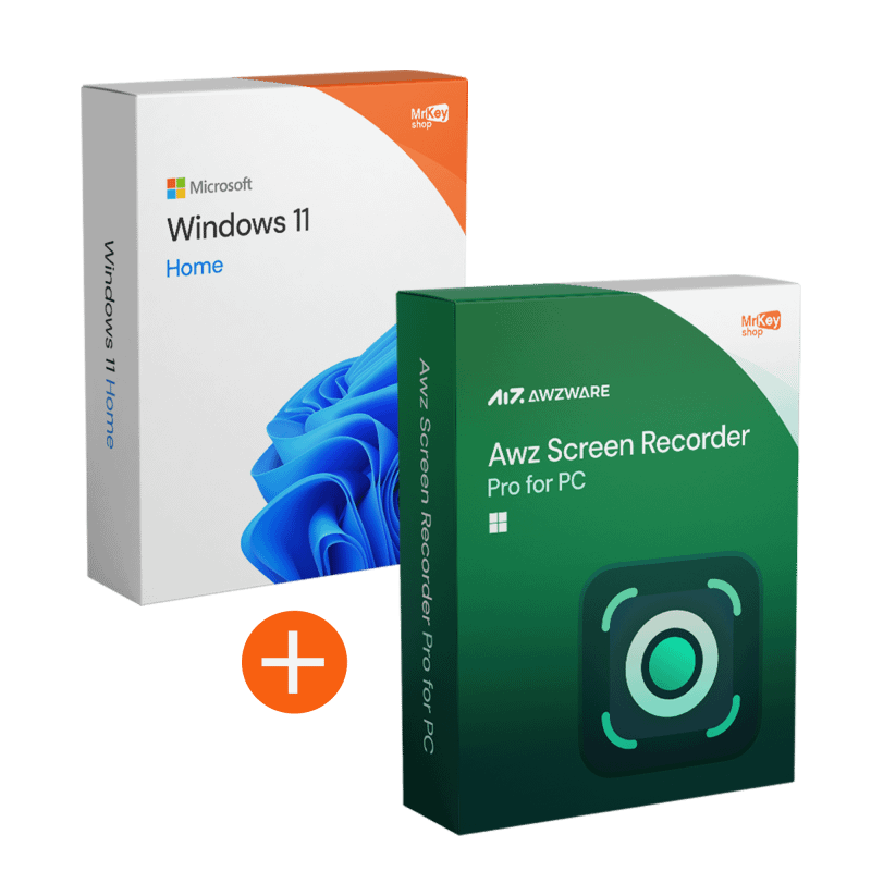 Windows 11 Pro + AWZ Screen Recorder Pro – Bundle – Software Bundle for Gamers IT 5060987822793