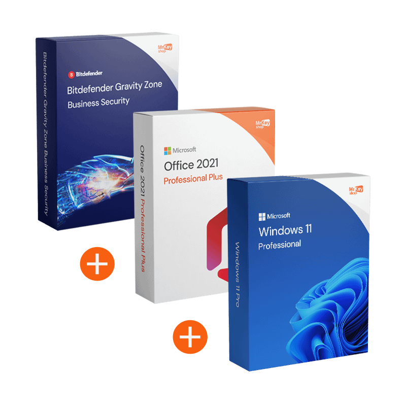 Windows 11 Pro + Office 2021 Pro Plus + Bitdefender GravityZone Core – Bundle – Black Friday VIP "BAE" Charm Bracelet