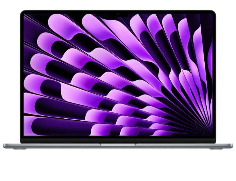 Apple MacBook Air M3 Chip, 8-Core CPU, 10-Core GPU, 8GB, 256GB SSD, 15 Inch, Space Gray, MRYM3 (English Keyboard, Apple Warranty) Apple "BAE" Charm Bracelet
