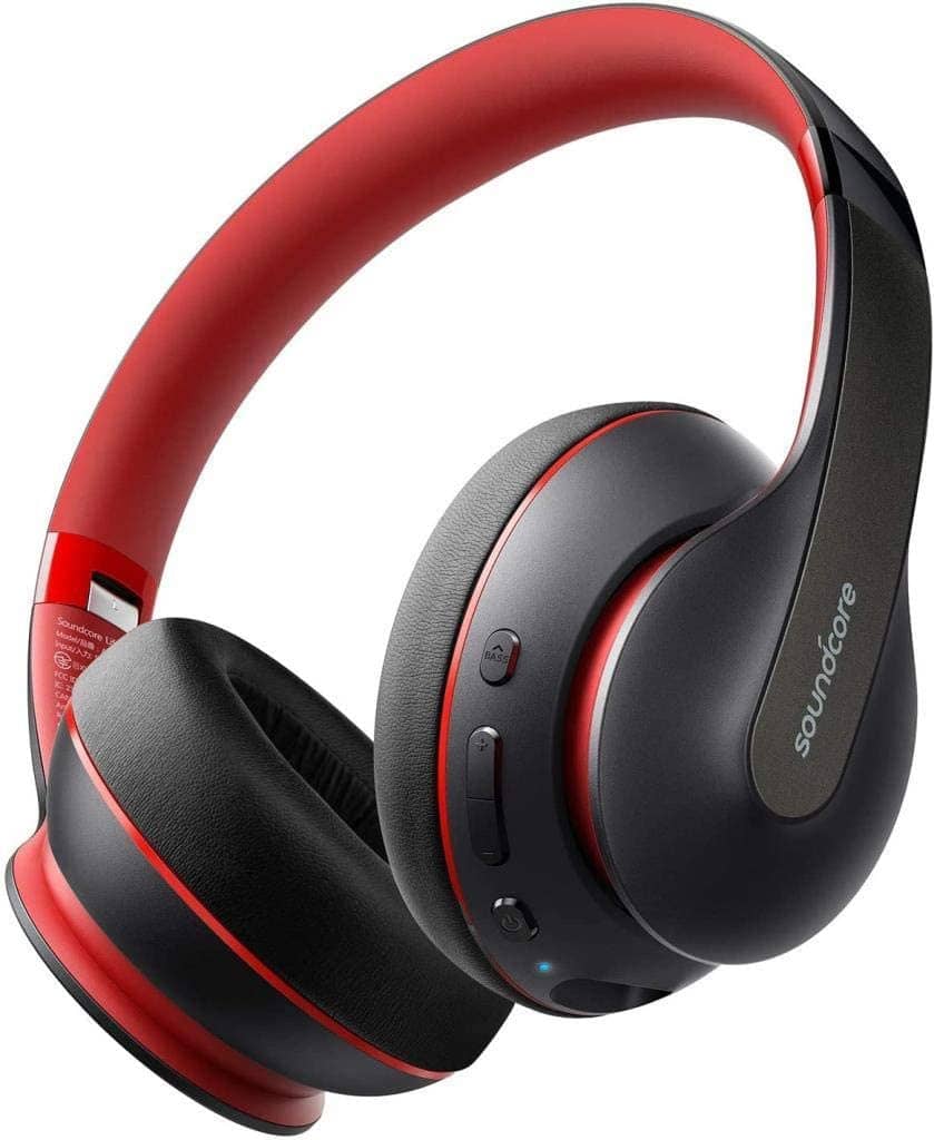 Soundcore Life Q10 Over-Ear Headphones, Black Electronics "BAE" Charm Bracelet