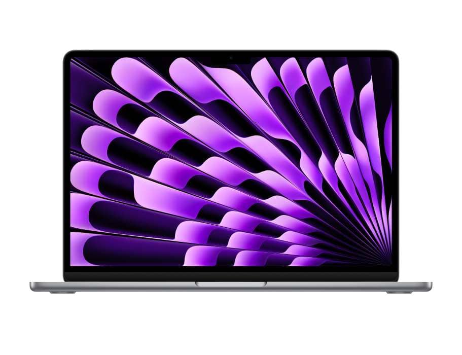 Apple MacBook Air M3 Chip, 8-Core CPU 10-Core GPU, 8GB, 512GB SSD, 13 Inch, Space Gray, MRXP3 (English Keyboard, Apple Warranty) Apple "BAE" Charm Bracelet