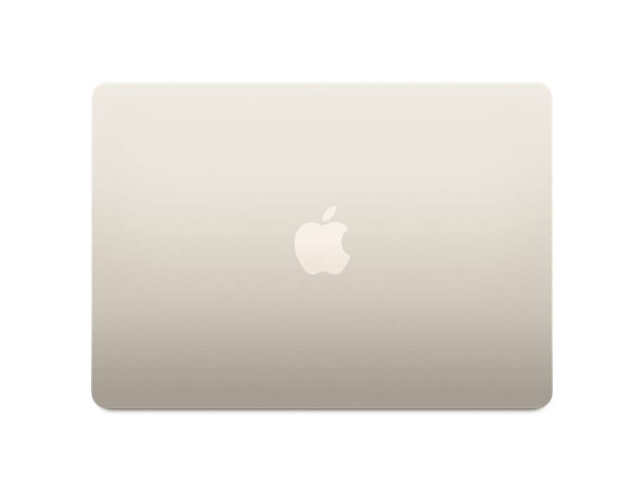 Apple MacBook Air M3 Chip, 8-Core CPU 10-Core GPU, 8GB, 512GB SSD, 13 Inch, Starlight, MRXU3 (English Keyboard, Apple Warranty) Apple "BAE" Charm Bracelet 2