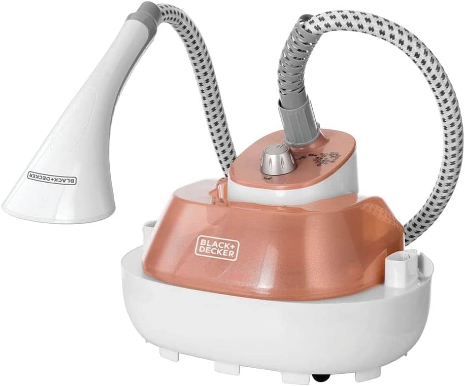 Black & Decker 1785W 2 Liter 3 Stage Garment Steamer With Double Pole, Multi-Colour – Gstm2050-B5 Household "BAE" Charm Bracelet