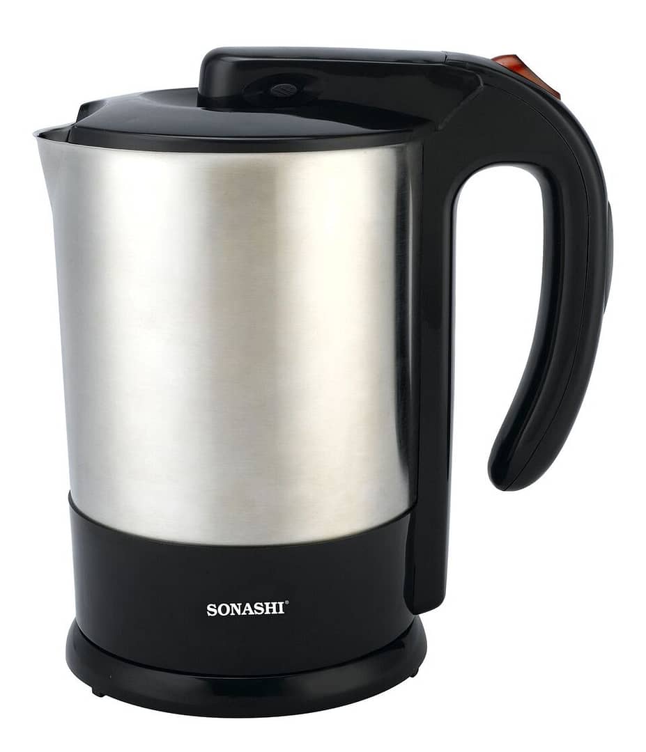 Sonashi Stainless Steel Cordless Kettle 1.5 Litre (SKT-1008) Household Household