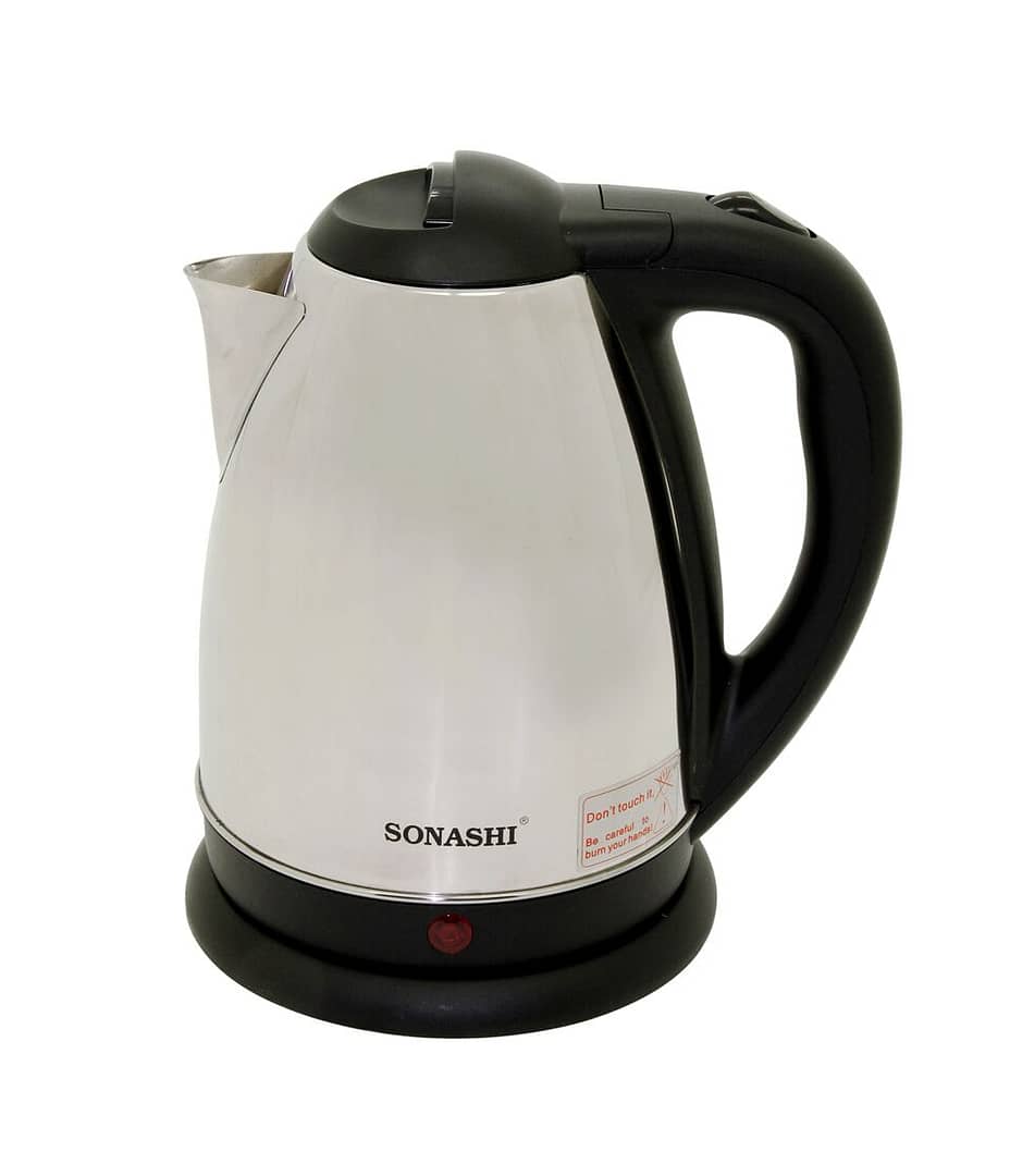 Sonashi 1.8L Stainless Steel Cordless Kettle (SKT-1804) Household Household